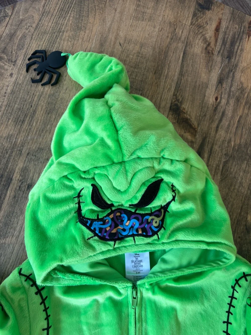 Toddler Oogie Boogie The Nightmare Before Christmas Halloween Costume NWOT